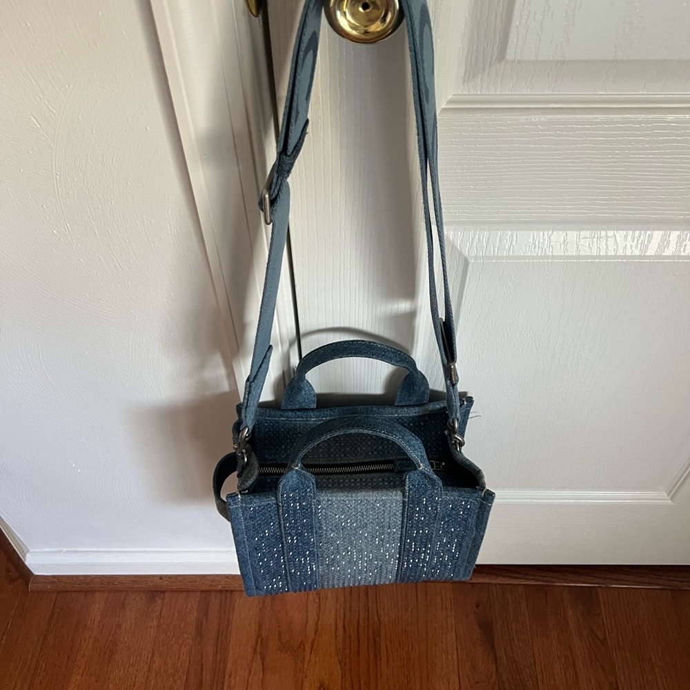 Marc Jacobs Blue Denim Tote with Structured Design / Small - Picture 5 of 7